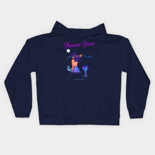 mermaid kisses Kids Hoodie